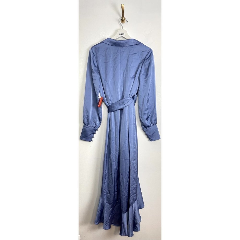 Mac Duggal Blue Midi Dress - Picture 8 of 11
